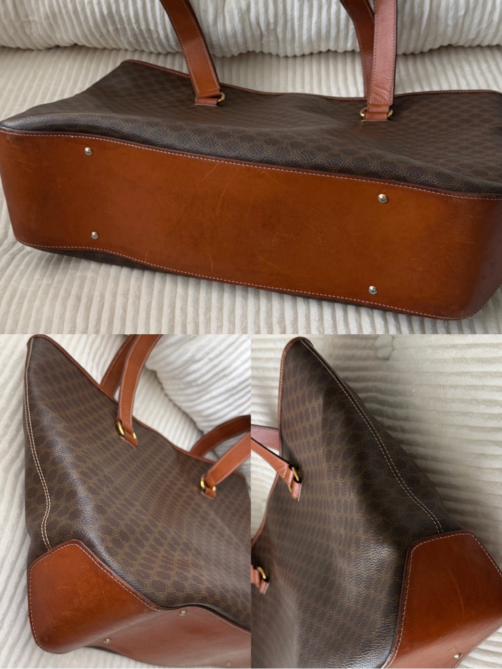 Vintage Celine Macadam Tote Bag - Picture 8 of 11